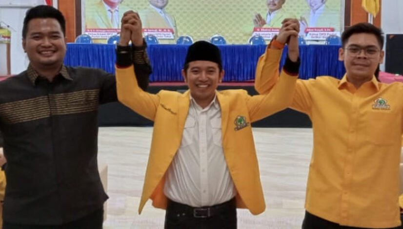 Adam Rusydi Kenalkan Adiel Kanantha dan Dian Felani Amunisi Baru Partai Golkar Sidoarjo(1)